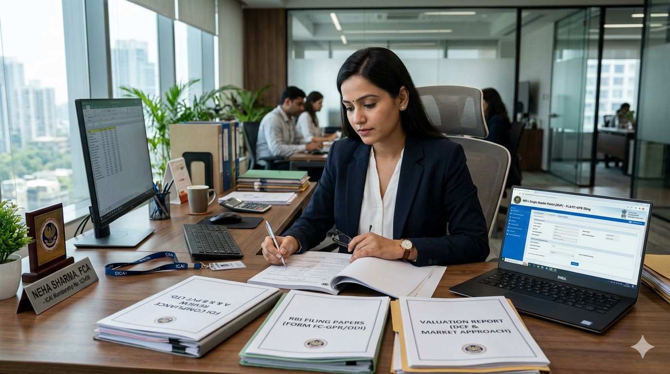Guide to FCGPR Filing for Foreign Direct Investment (FDI) in India By CA Happy Agarwal