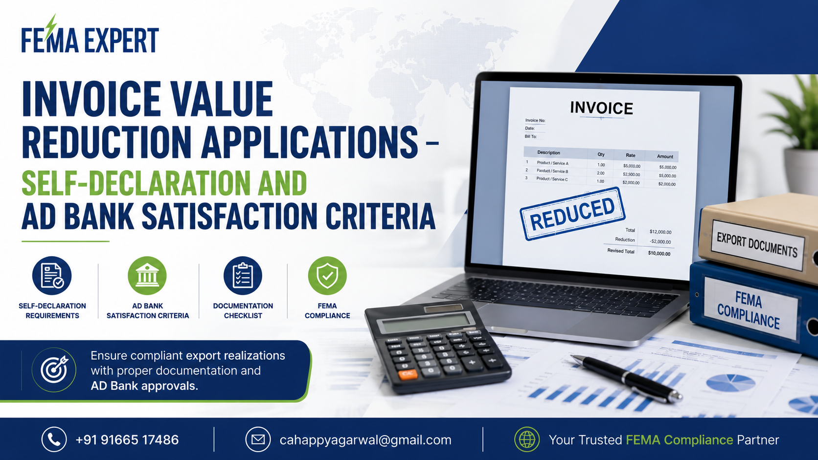 Invoice Value Reduction Applications – Self-Declaration and AD Bank Satisfaction Criteria