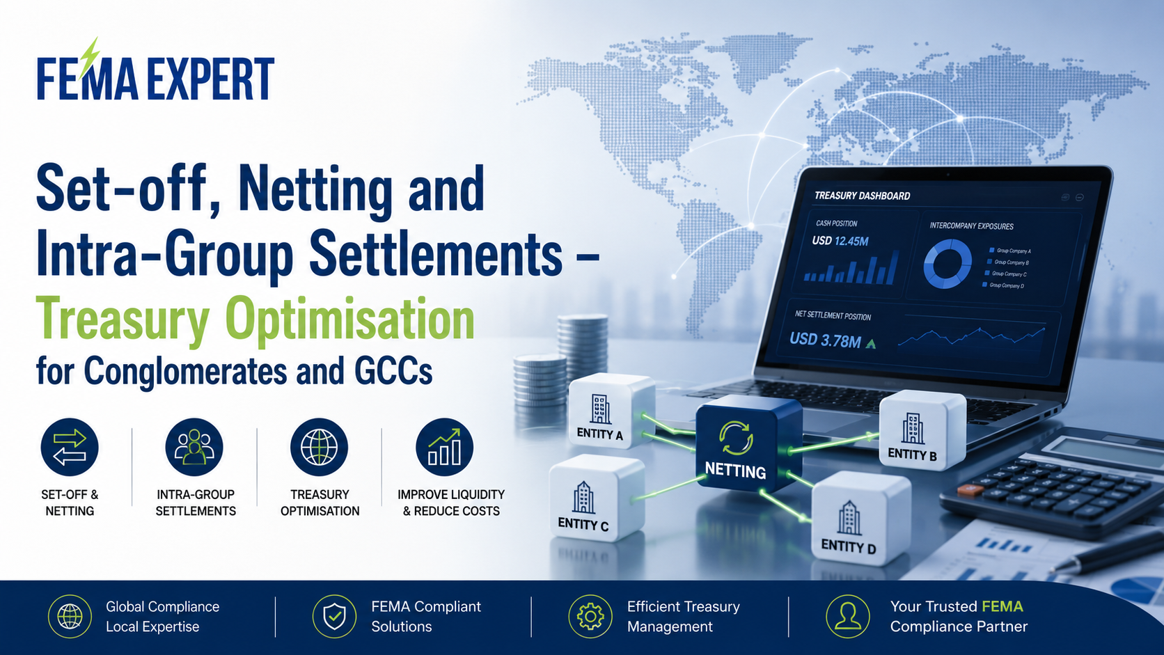 Set-off, Netting and Intra-Group Settlements – Treasury Optimisation for Conglomerates and GCCs