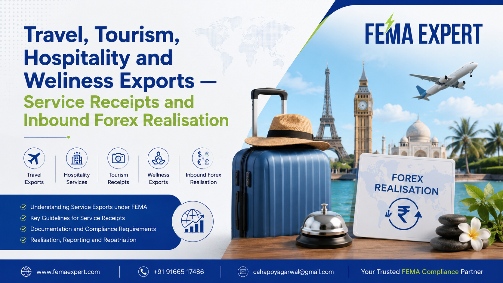 Travel, Tourism, Hospitality and Wellness Exports — Service Receipts and Inbound Forex Realisation