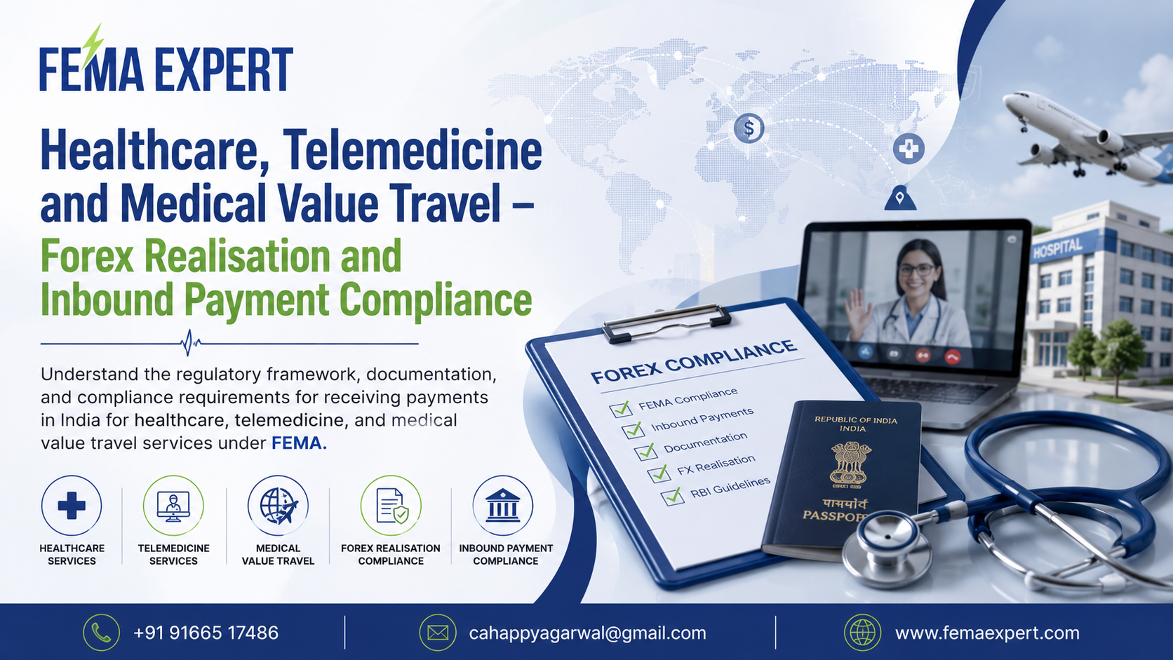 Healthcare, Telemedicine and Medical Value Travel – Forex Realisation and Inbound Payment Compliance