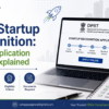 DPIIT Startup Recognition: Online Application Process Explained