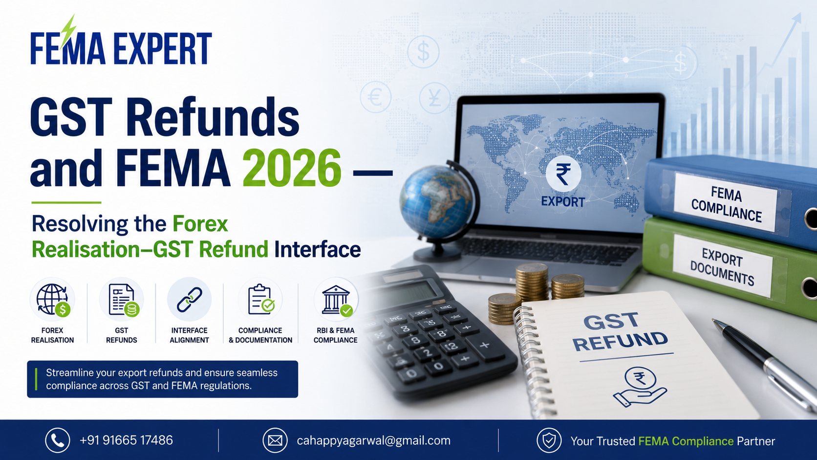 GST Refunds and FEMA 2026 — Resolving the Forex Realisation–GST Refund Interface