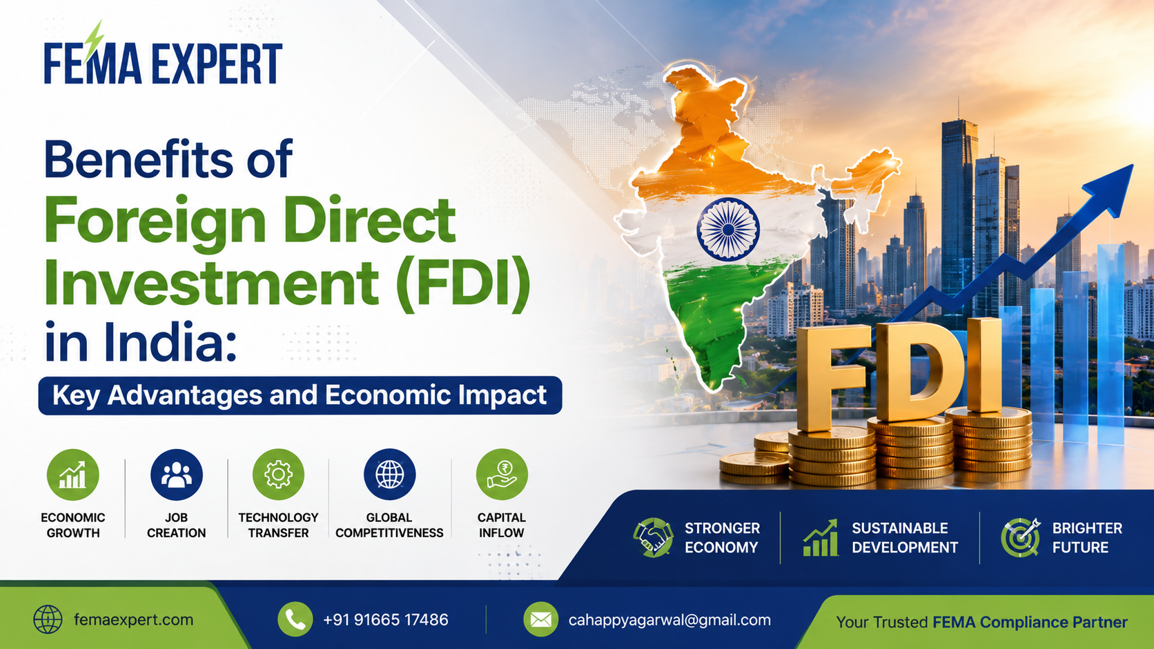 Benefits of Foreign Direct Investment (FDI) in India: Key Advantages and Economic Impact