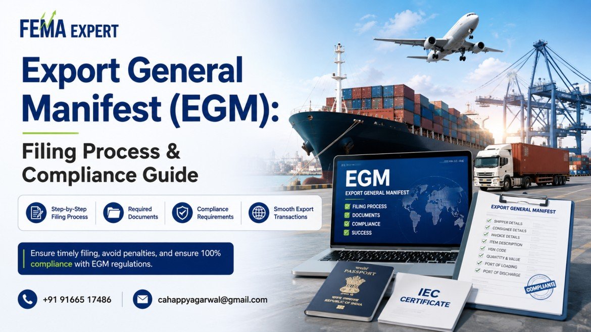 Export General Manifest (EGM): Filing Process & Compliance Guide