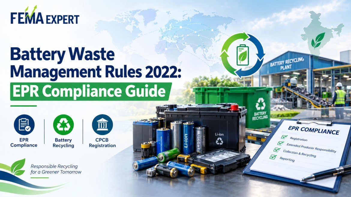 Battery Waste Management Rules 2022: EPR Compliance Guide
