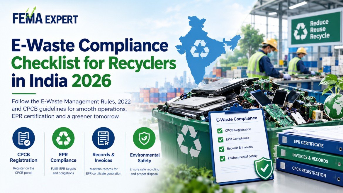 E-Waste Compliance Checklist for Recyclers in India 2026