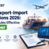 FEMA Export-Import Regulations 2026: New RBI Rules Effective 1 October