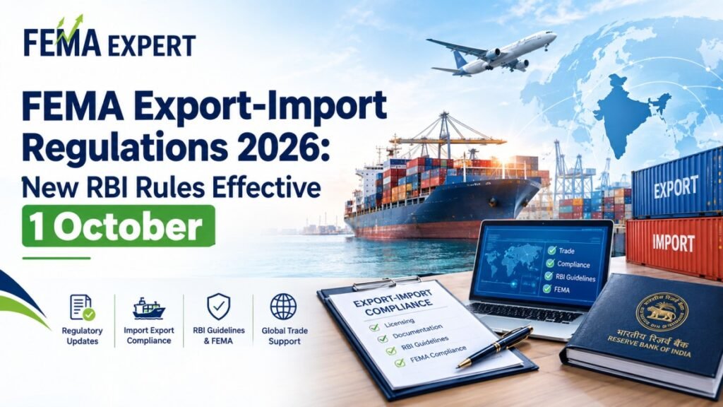 FEMA Export-Import Regulations 2026: New RBI Rules