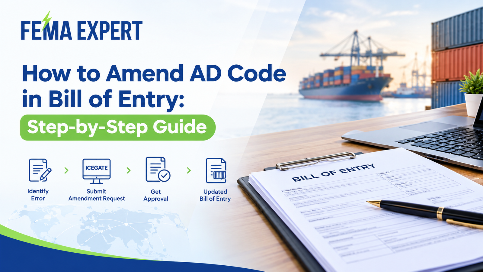 How to Amend AD Code in Bill of Entry: Step-by-Step Guide